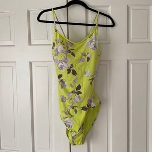 Athleta one piece floral swimsuit